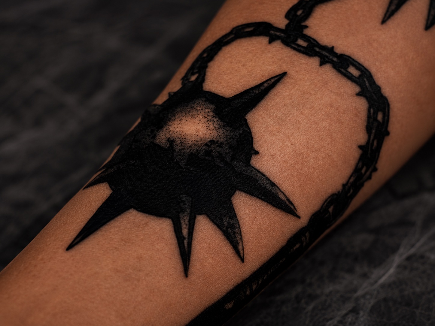 Tatuagem autoral de Krauser, trabalho 02