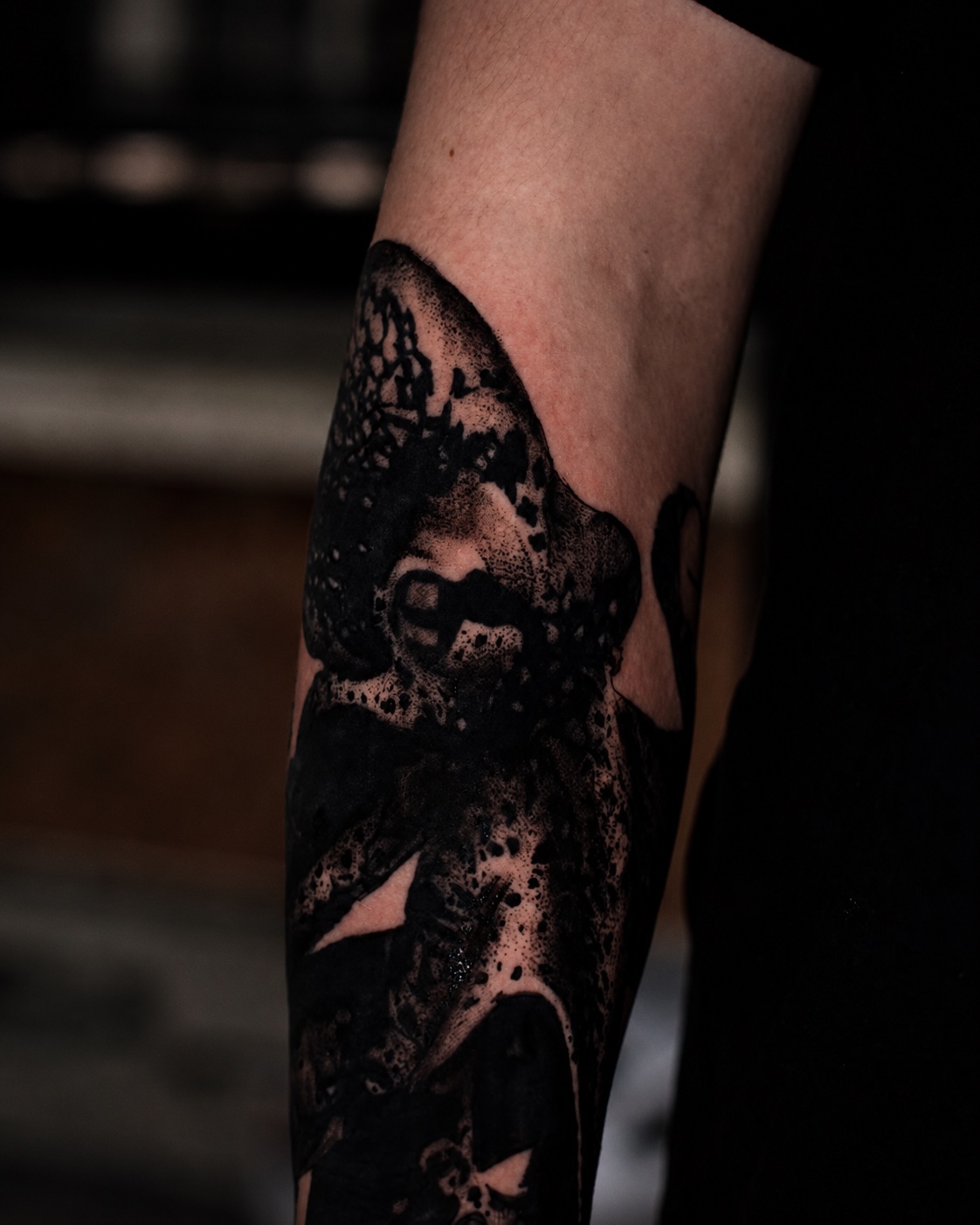 Tatuagem autoral de Krauser, trabalho 06